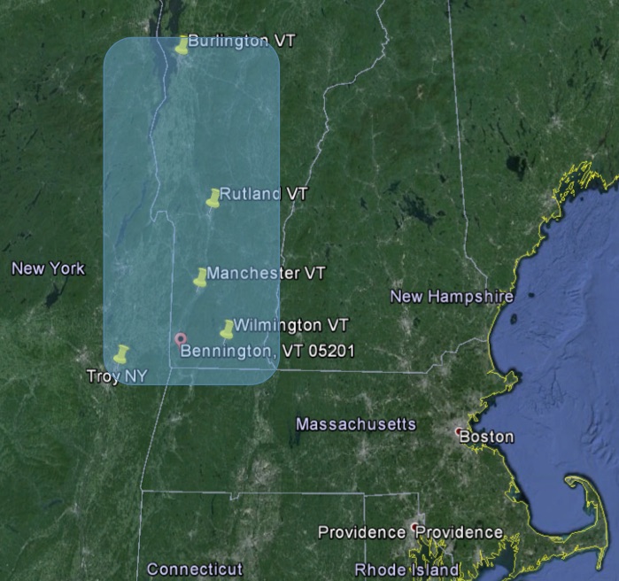 service areas ofr One World Environamental in vermont, new york, massachusets